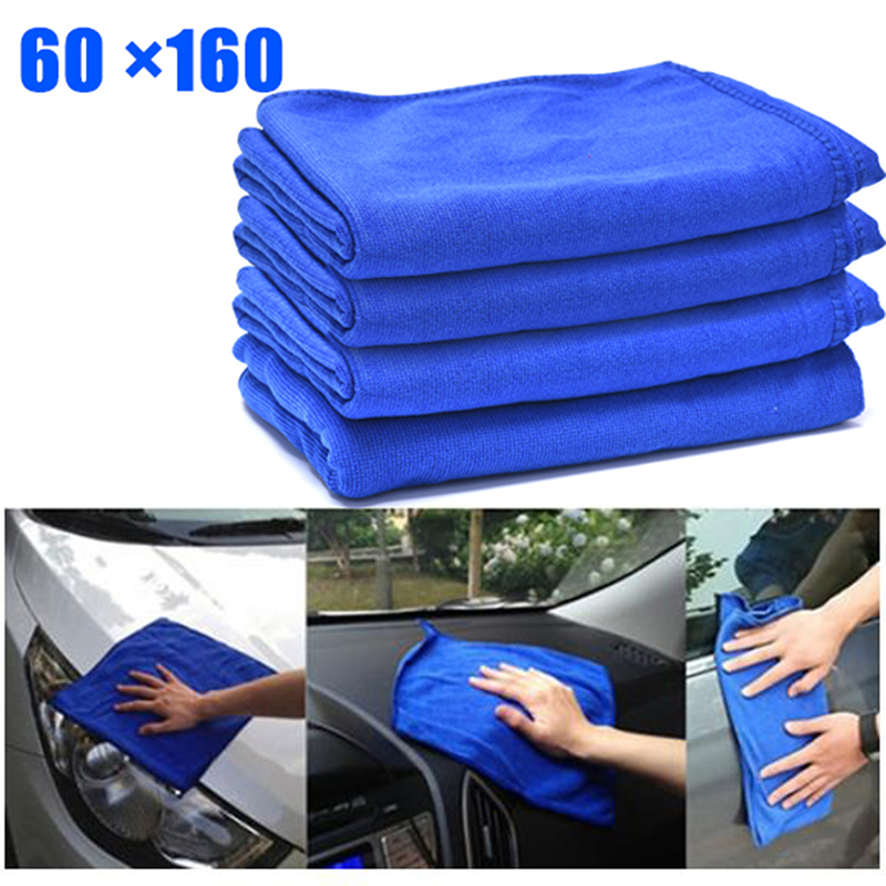Microfiber Towel Detailing - ผ้าขนหนูไมโครไฟเบอร์เช็ดรถขนาด60*160ซม. ทำความสะอาดรถยนต์ผ้านุ่มมีรายละเอียด