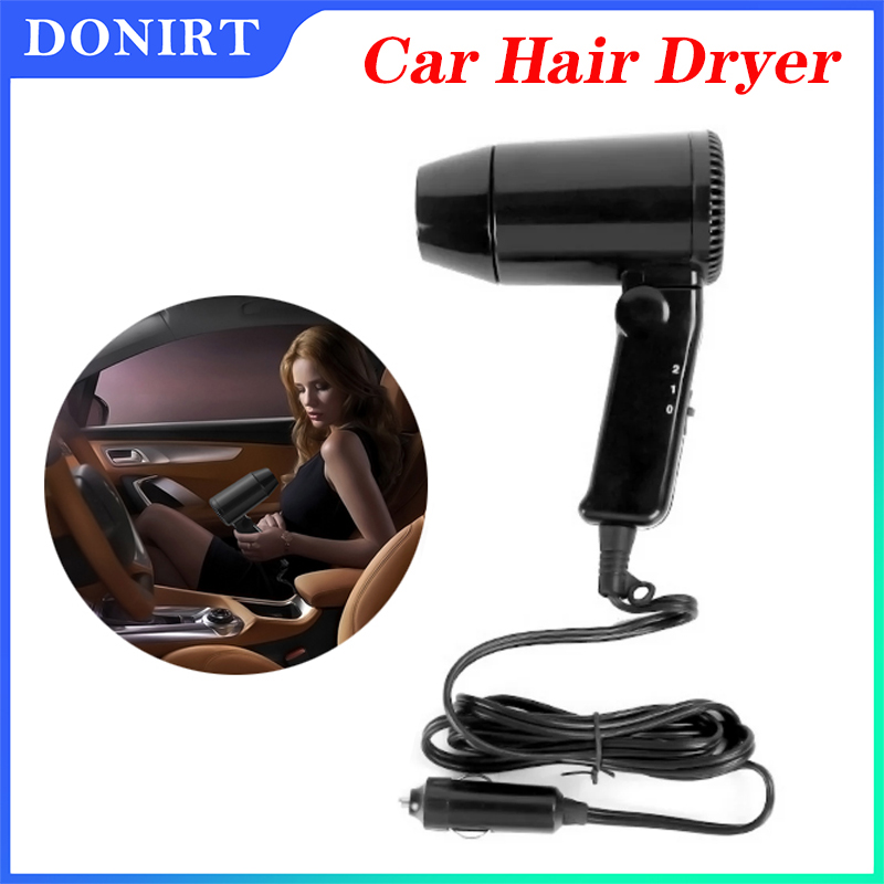 แบบพกพา 12V เครื่องเป่าผมรถยนต - Dryer Car Blower บทวิจารณ์และราคา