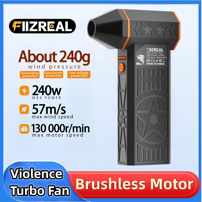 พัดลมเทอร์โบไร้แปรงถ่าน Fiizre - Dryer Car Blower บทวิจารณ์และราคา