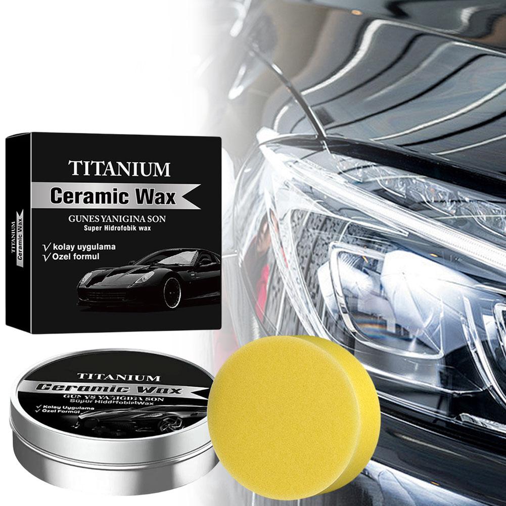 ชุดครีมเคลือบเงารถยนต์ไทเทเนีย - Car Wax Ceramic Coating บทวิจารณ์และราคา