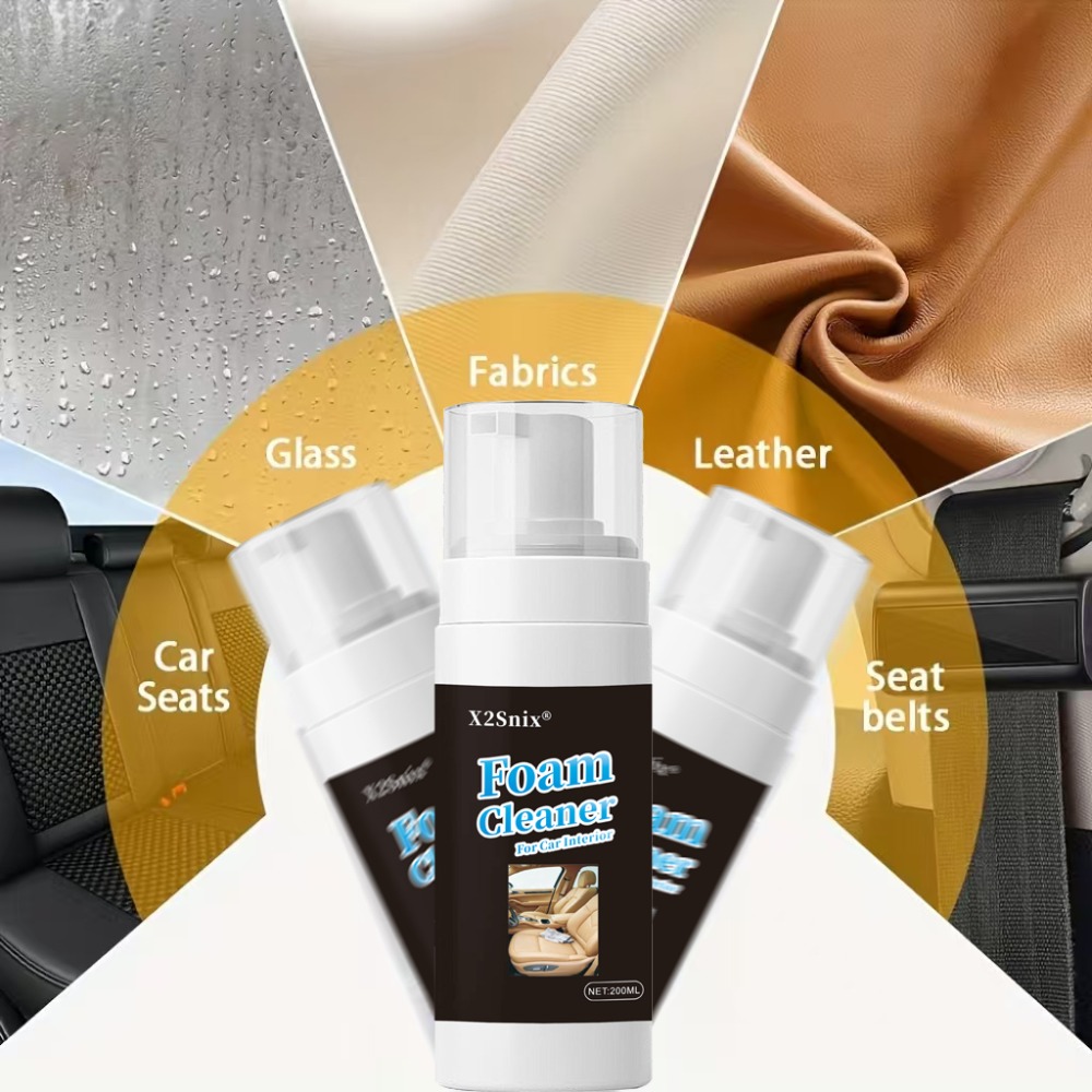 โฟมทำความสะอาดอเนกประสงค์ใหม่  - Leather Cleaner Interior บทวิจารณ์และราคา