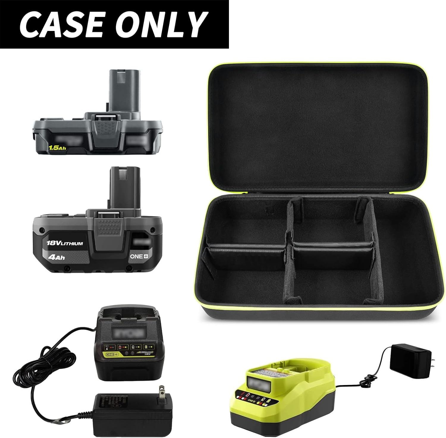 เคสเข้ากันได้กับ Ryobi แบตเตอร - Dryer Car Blower บทวิจารณ์และราคา